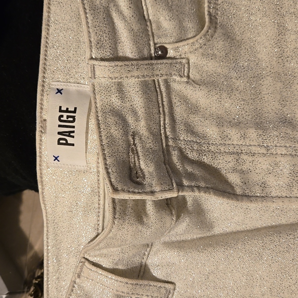 Paige Hoxton ultra skinny Siver Jeans size 27